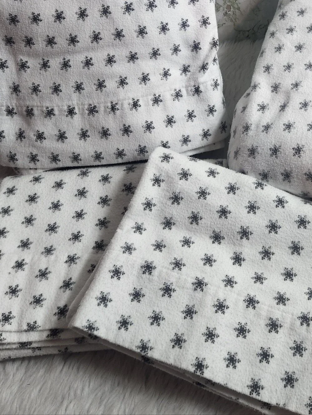 Cuddl Duds Full Size Flannel Sheet Set